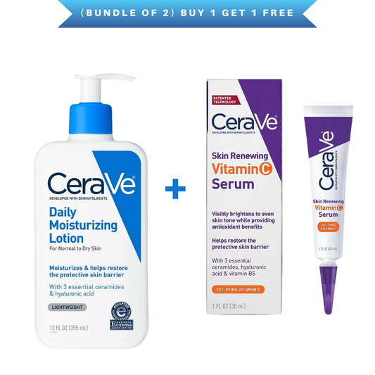 (Bundle of 2) Moisturizing Lotion + Serum