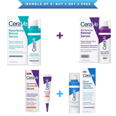 (Bundle of 4) Cerave Serums